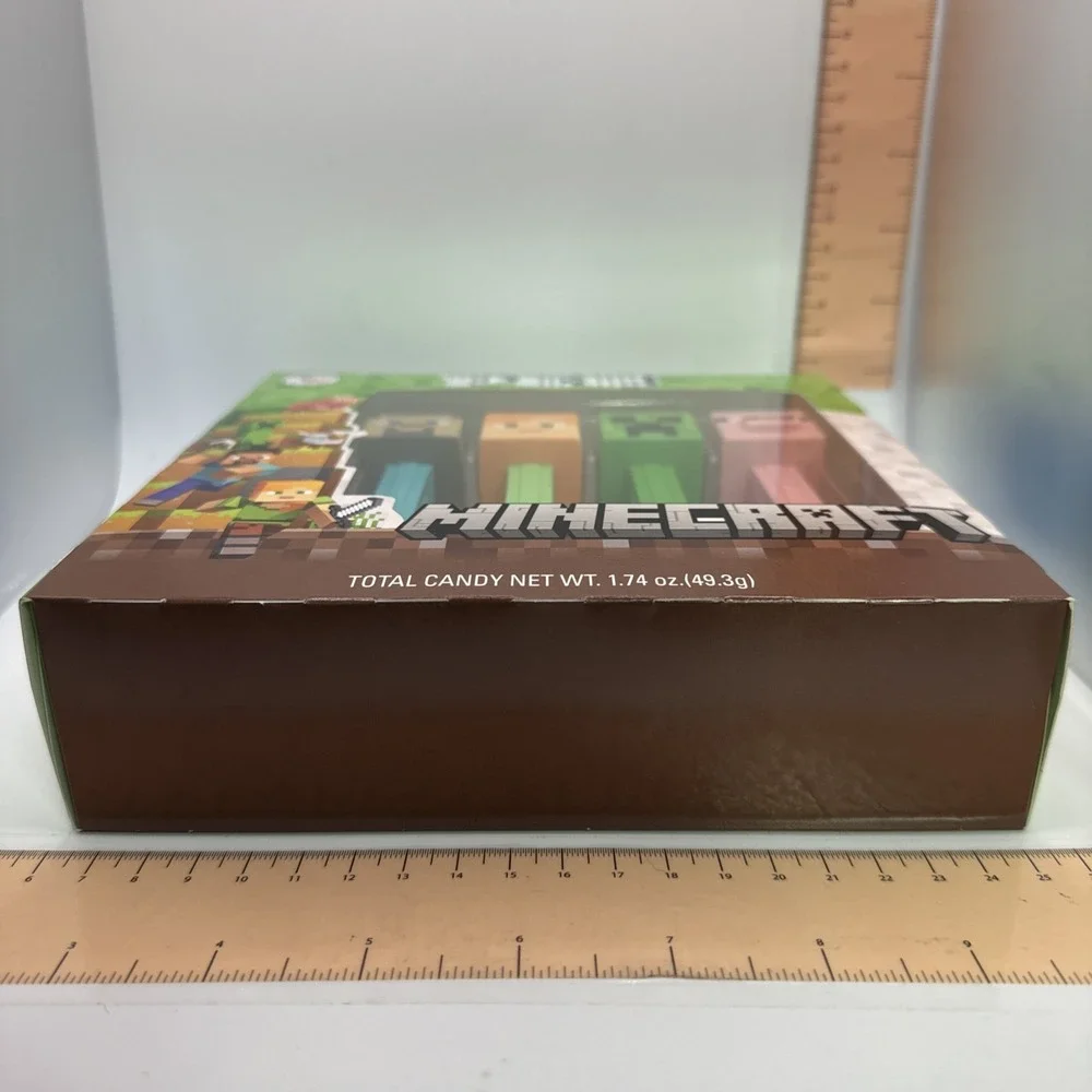 Minecraft PEZ Gift Set - 4 Dispensers + 6 Candy Rolls